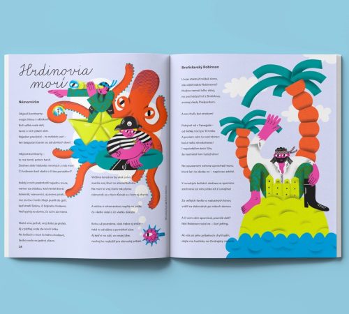 Open Magazine Mockup by Anthony Boyd Graphics