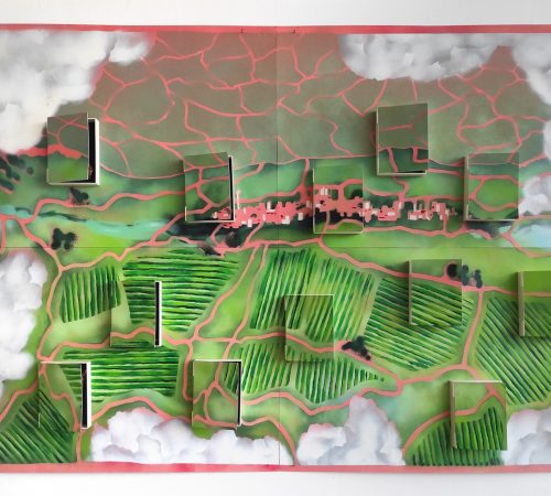Namiko-Uchnarova_05_Adventny-kalendar-leta-akryl-a-sprej-150cmx200cm-2023-closed