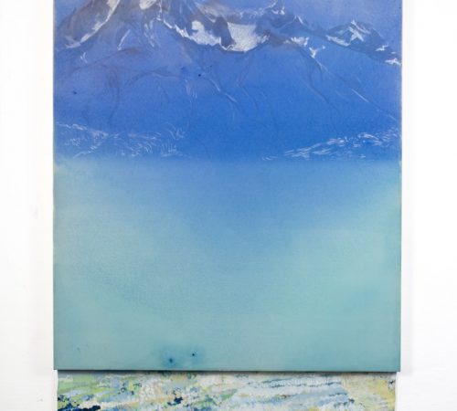 Zofia-Dubova_16_Torres-del-Paine-170x100cm-akryl-tus-a-rudka-na-platne-2025-kopia